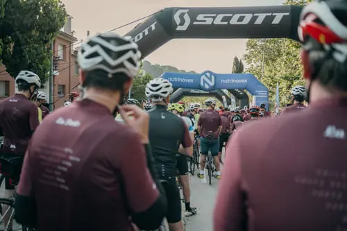 imagen la ports del maresme ciclistas en el montseny